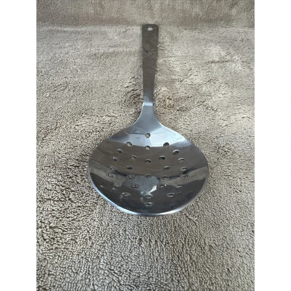 Wolfgang Pucks Cafe Collection Stainless Steel Slotted/Pierced 12
